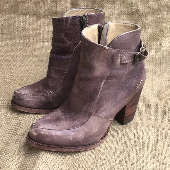 Bed Stu | Shoes | Bed Stu Leather Booties Size 7 Cobbler  Bed‎ Stu Isla Cobbler Series Leather Ankle Boots sz 8 main image 0
